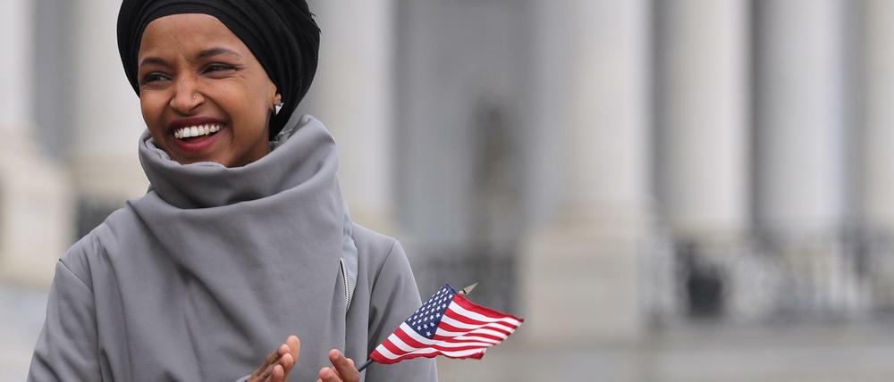 Weiß, was sie tut: Die demokratische Kongressabgeordnete Ilhan Omar.