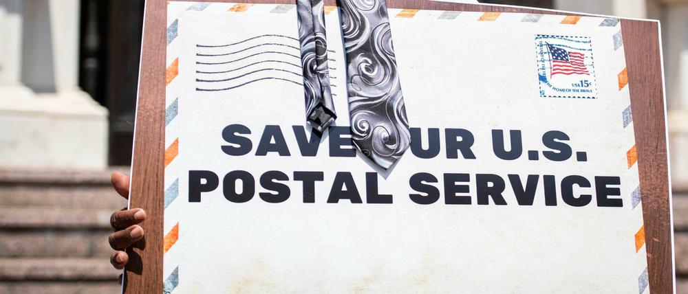 Streit um die Briefwahl. Der US-Postchef macht Mut.