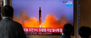 Bereits vor wenigen Tagen hatte Nordkorea einen Raketentest unternommen.