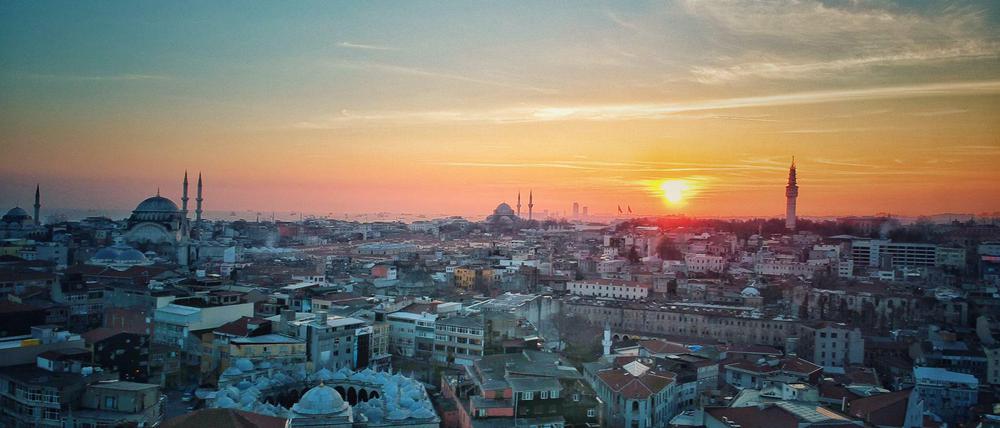 Sun set in istanbul.Foto: Getty Images/iStockphoto