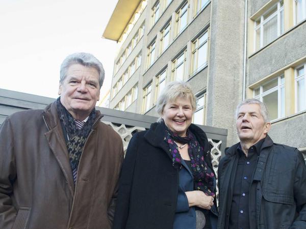 Die bisherigen Bundesbeauftragten der Stasi-Unterlagenbehörde (v.l.): Joachim Gauck, Marianne Birthler und Roland Jahn. 