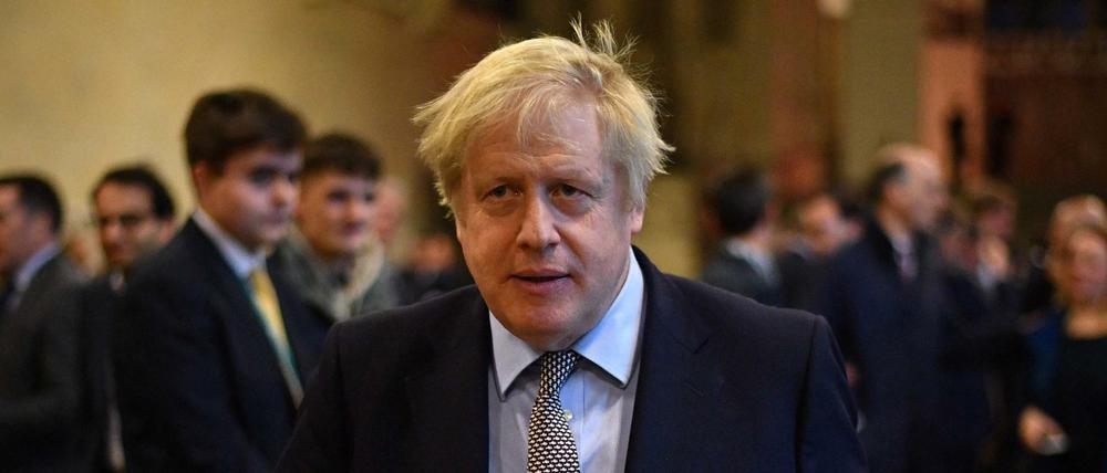 Gibt Russland-Papiere frei: Boris Johnson, Regierungschef Großbritanniens.