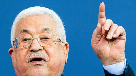Palästinenserpräsident Mahmud Abbas – immer wieder antisemitisch. 