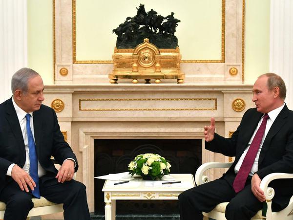 Benjamin Netanjahu ist oft zu Gast im Kreml. Putin ist für ihn ein wichtiger Ansprechpartner, wenn es um Israels Interessen geht.