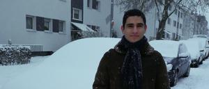 Der 18-jährige Schüler Isa El Sabbagh in Gießen. 