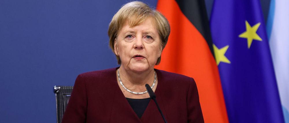 Bundeskanzlerin Angela Merkel (CDU) beim EU-Gipfel am Freitag.