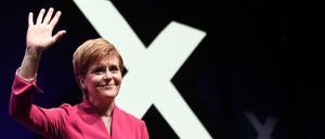 Nicola Sturgeon, schottische Regierungschefin, bereitet ein neues Referendum vor.