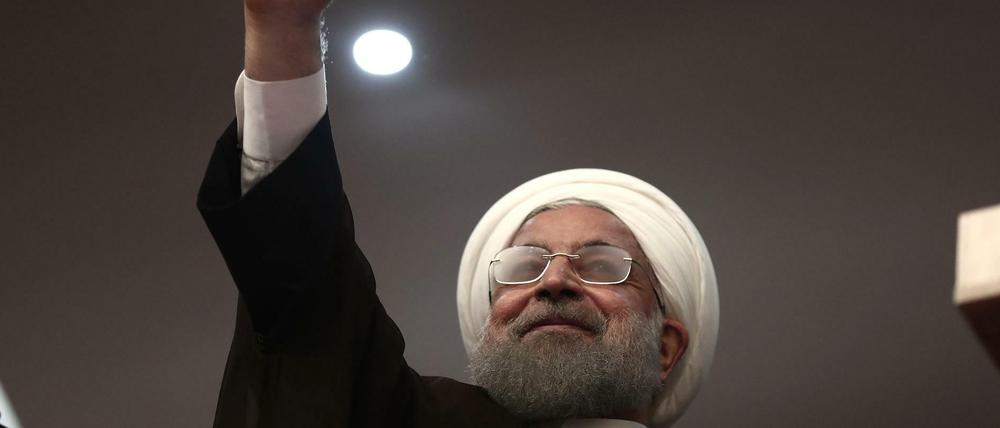 Wahlsieger im Iran: Präsident Ruhani