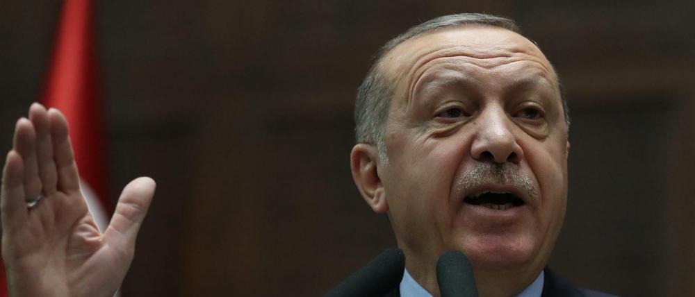 Der türkische Präsident Recep Tayyip Erdogan reagierte abweisend auf die Forderungen des US-Sicherheitsberater John Bolton.