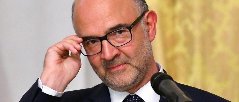 EU-Währungskommissar Pierre Moscovici.