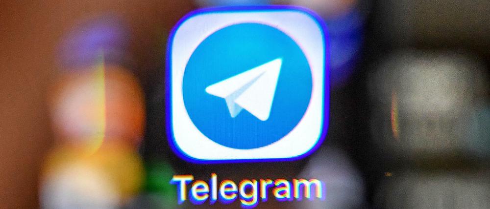 Stein des Anstoßes. Die Messenger-App Telegram. 