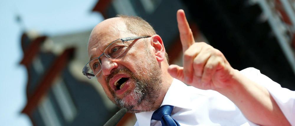 SPD-Chef und Kanzlerkandidat Martin Schulz