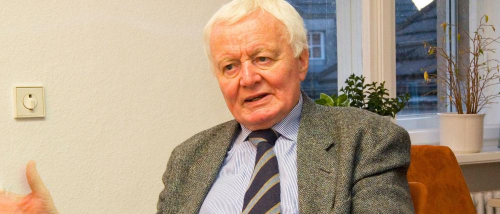 Arnulf Baring im Jahr 2010.