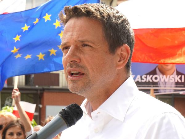 Mehr auf Europakurs: Oppositionskandidat Rafal Trzaskowski, Oberbürgermeister von Warschau. 