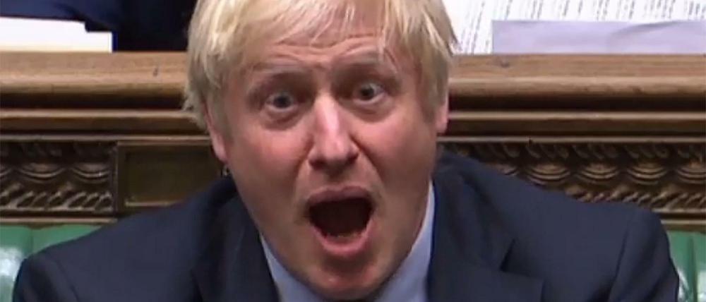 Niederlage. Boris Johnson, britischer Premier, am Mittwoch im Unterhaus.