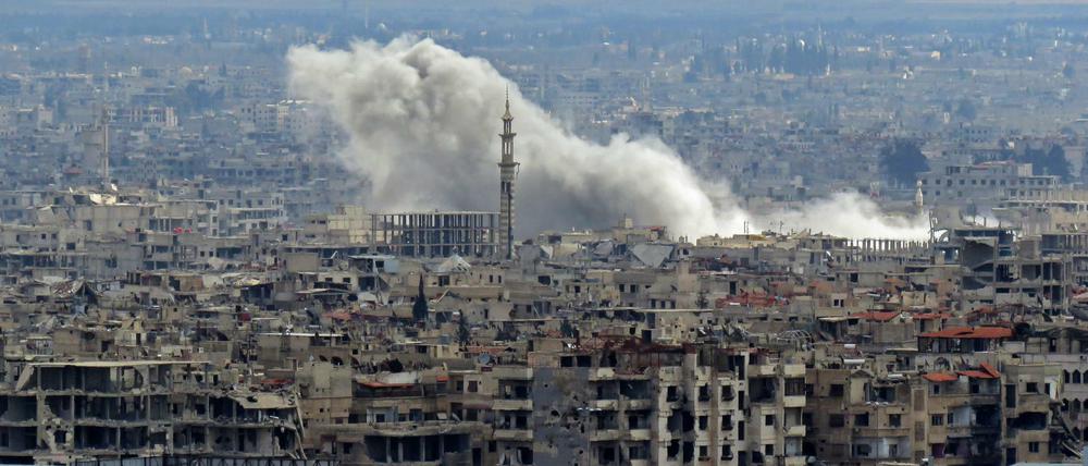 Die Waffenruhe für Ost-Ghouta hält nicht. Die Kriegsparteien geben sich dafür gegenseitig die Schuld.