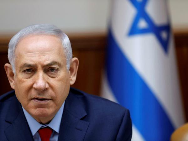 Israels Premier Netanjahu will jeden Beschuss "hart und entschlossen" beantworten.