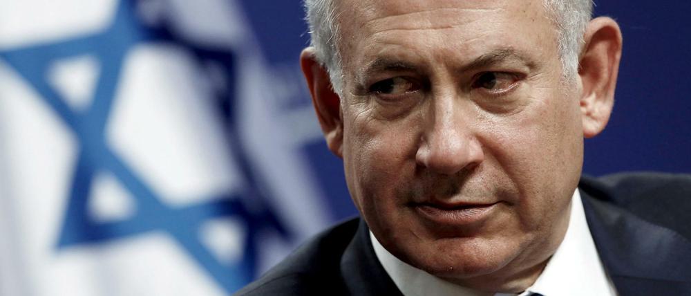 Israels Premier Benjamin Netanjahu.