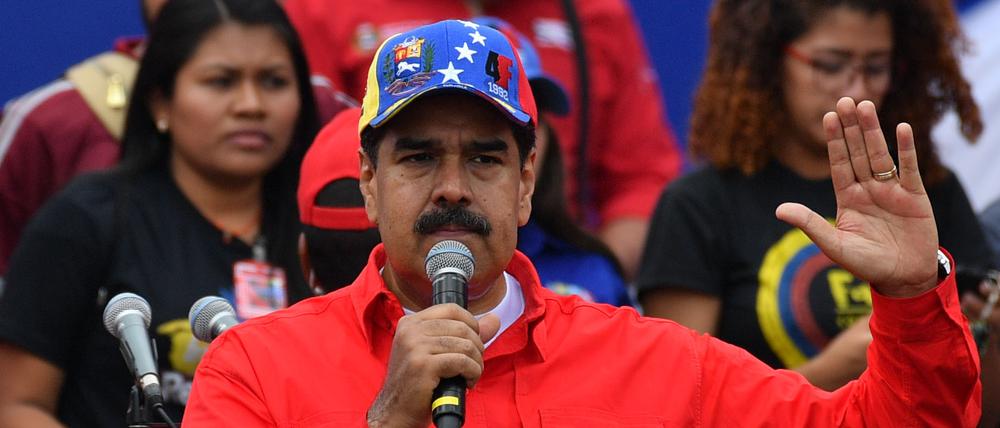 Unbeirrbar: Machthaber Nicolas Maduro. 