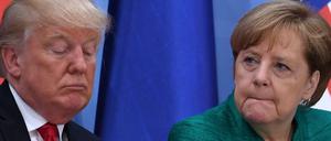 Angela Merkel und Donald Trump haben sich beim Klimaschutz darauf geeinigt, anderer Meinung zu sein.
