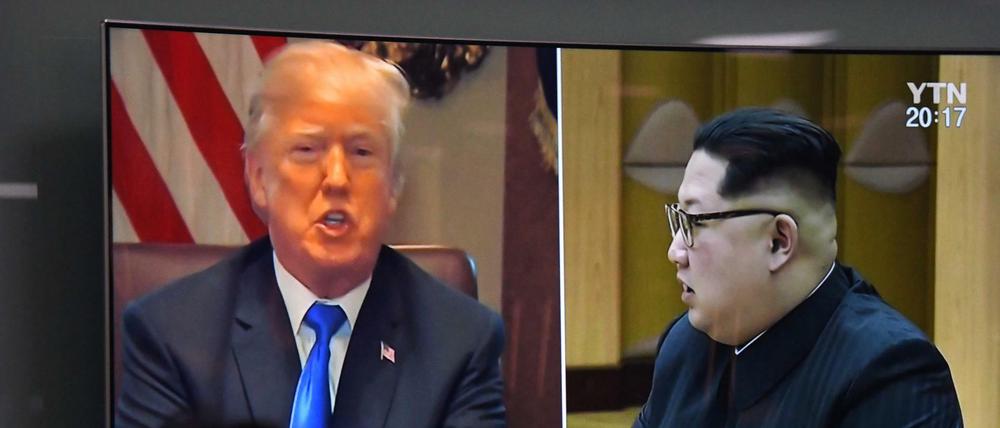 Kurz nachdem Korea seine Atomtestanlagen unschädlich gemacht hat, verkündet der amerikanische Präsident, dass das für Juni geplante Treffen nicht stattfinden werde.