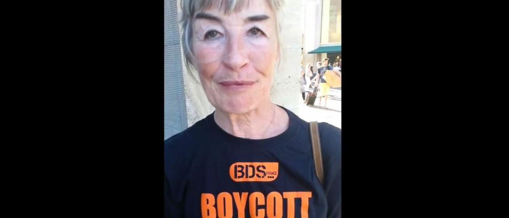Aktivisten der BDS-Bewegung werben für Sanktionen gegen Israel - und den Untergang des Judenstaates.
