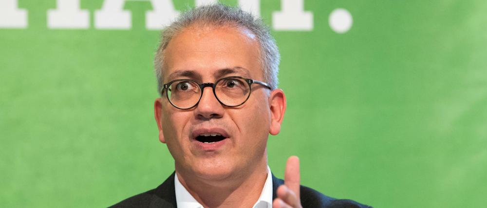 Tarek Al-Wazir ist der Spitzenkandidat der Grünen bei der hessischen Landtagswahl.