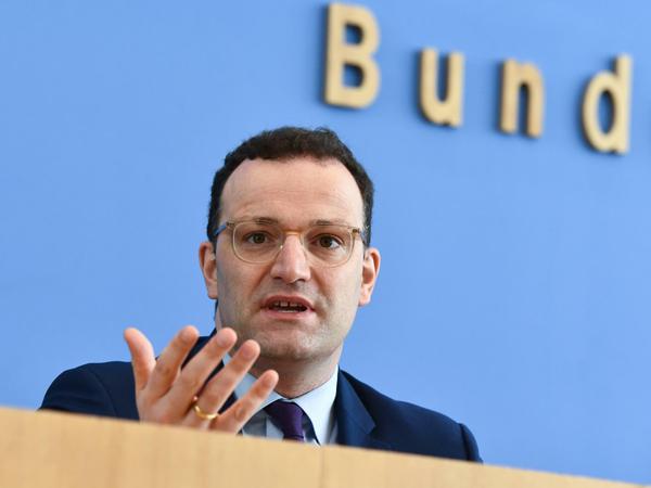 Bundesgesundheitsminister Jens Spahn (CDU). 