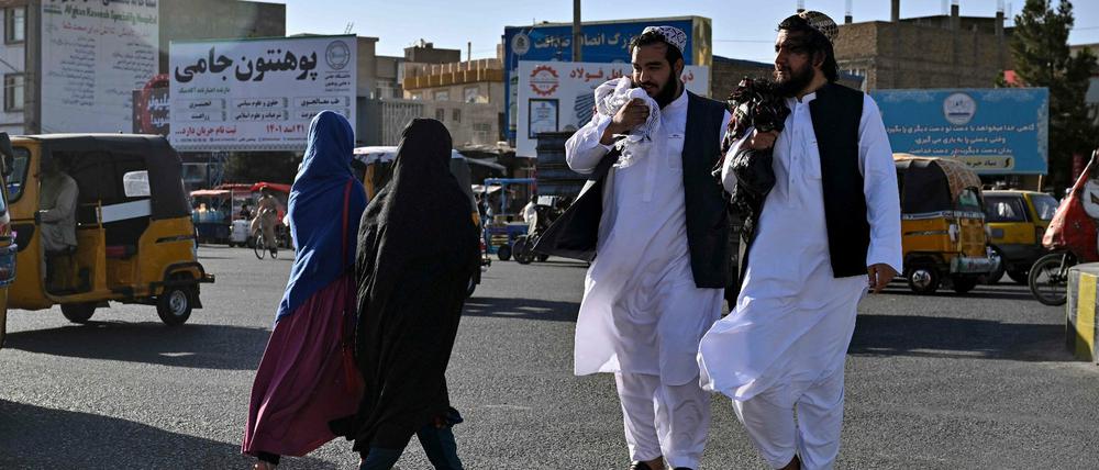 Straßenszene in Herat