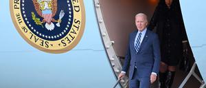 Wie am Donnerstag in Philadelphia US-Präsident Joe Biden nimmt derzeit meist Termine mit einer kleineren Gruppe von Anhängern wahr.