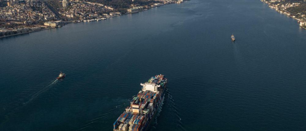 Den Verkehr auf dem Bosporus reduzieren – das verspricht sich die türkische Regierung vom neuen Kanal.