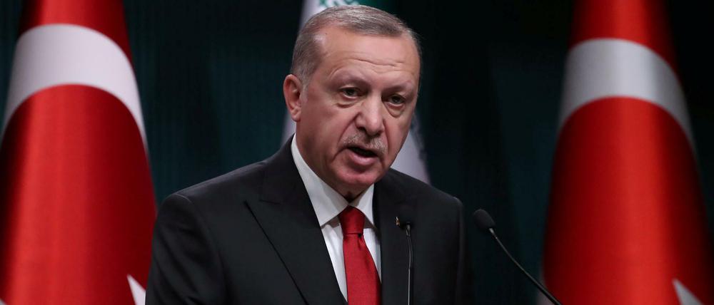 Der türkische Präsident Recep Tayyip Erdogan.