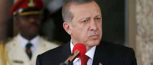 Rezep Tayyip Erdogan, Präsident der Türkei.