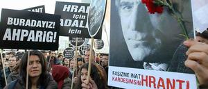 Aktuell bis heute: Der Mord an dem türkisch-armenischen Journalisten Hrant Dink hat mit dem Völkermord von 1915 zu tun.