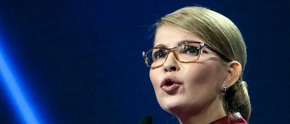 Julia Timoschenko will zurück an die Macht. 