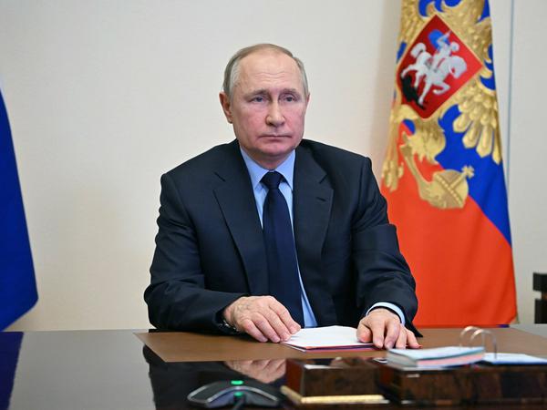 Er ist der Adressat der Mahnung des Bundespräsidenten: Russlands Präsident Wladimir Putin.