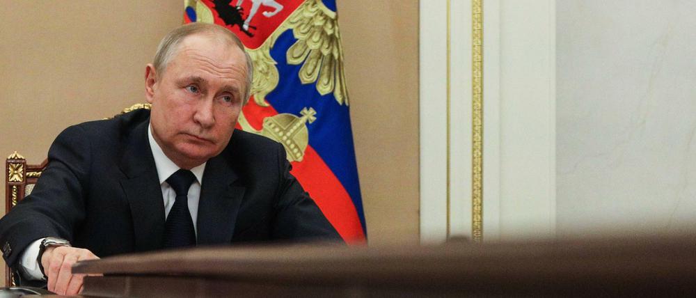 Russlands Präsident Wladimir Putin wird nicht verhandeln, solange er nicht muss.