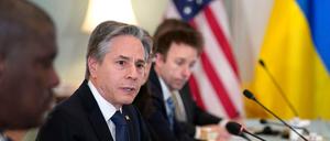 US-Außenminister Blinken hatte den ukrainischen Premier Schmyhal am 22. April in Washington empfangen.