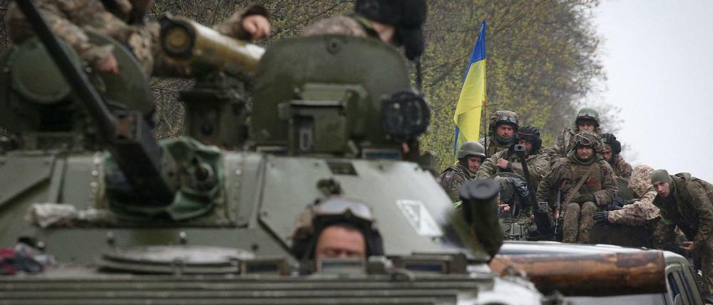 Die ukrainischen Truppen haben einige Vororten Charkiws zurückerobert.