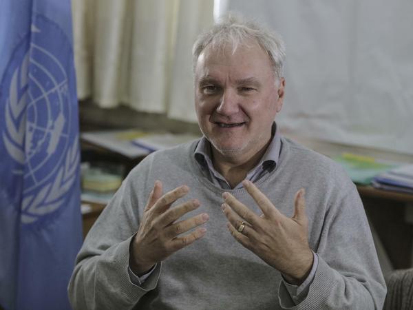 Matthias Schmale ist Direktor des UN-Hilfswerks für Palästinaflüchtlinge in Gaza. 