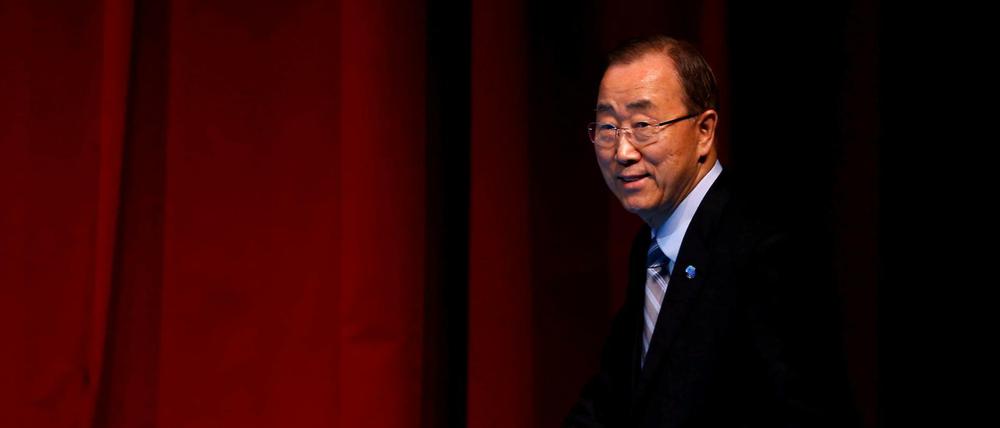 Menschenrechtler werfen UN-Genaralsekretär Ban Ki-moon vor, vor Saudi-Arabien eingeknickt zu sein.