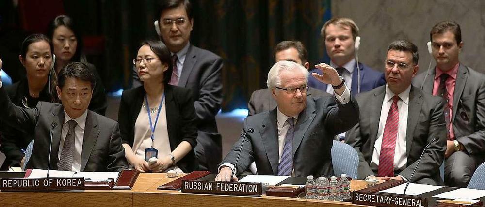 Einstimmig: Der Sicherheitsrat der vereinten Nationen verurteilt geschlossen den mutmaßlichen Abschuss des malaysischen Flugzeugs über der Ost-Ukraine.