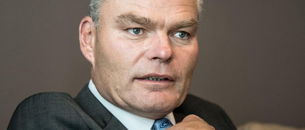 Holger Stahlknecht ist nicht mehr länger Innenminister von Sachsen-Anhalt (CDU)