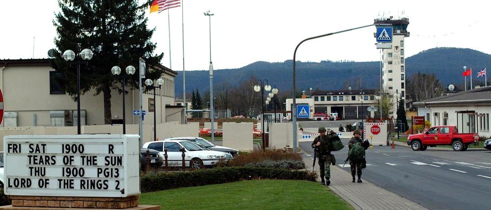Der US-Luftwaffenstützpunk der US-Truppen in Ramstein (Archiv).