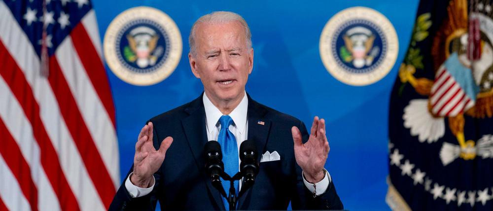 US-Präsident Joe Biden will das Hilfspaket am Freitag unterschreiben.