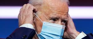 Der gewählte US-Präsident Joe Biden hält Masken für sinnvoll.
