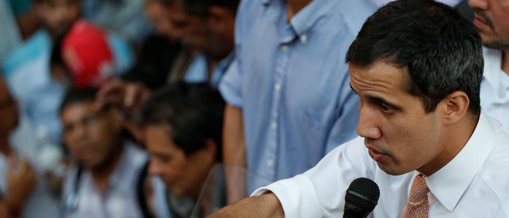 Oppositionsführer und selbsternannter Interimspräsident: Juan Guaidó ist dem venezolanischen Präsidenten Nicolás Maduro ein Dorn im Auge.