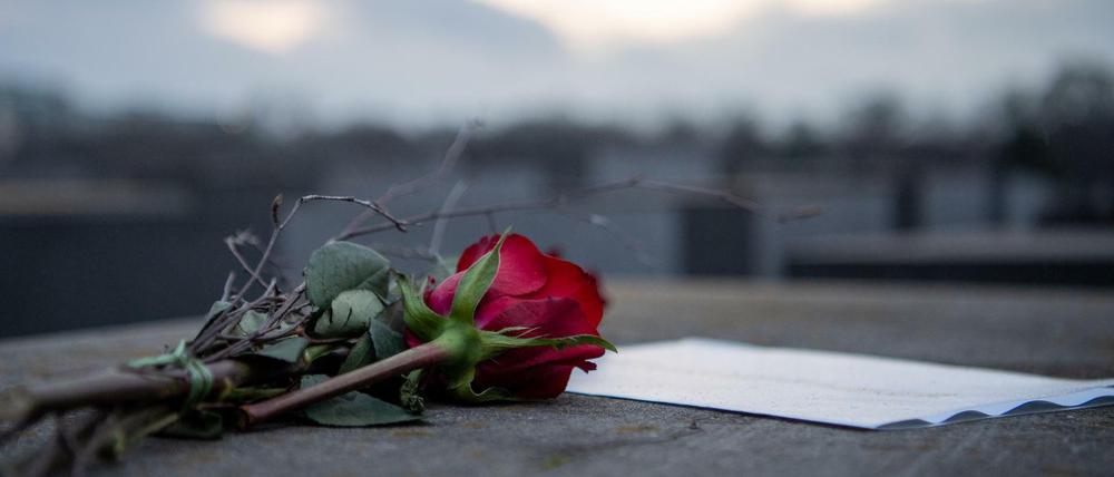 Vor dem Internationalen Tag des Gedenkens an die Opfer des Holocaust am Stelenfeld des Denkmals für die ermordeten Juden Europas.