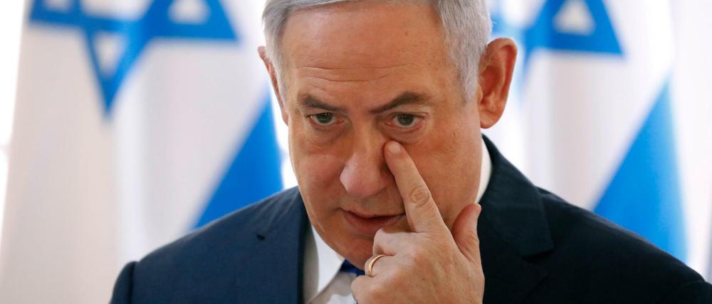 Benjamin Netanjahu, Ministerpräsident von Israel