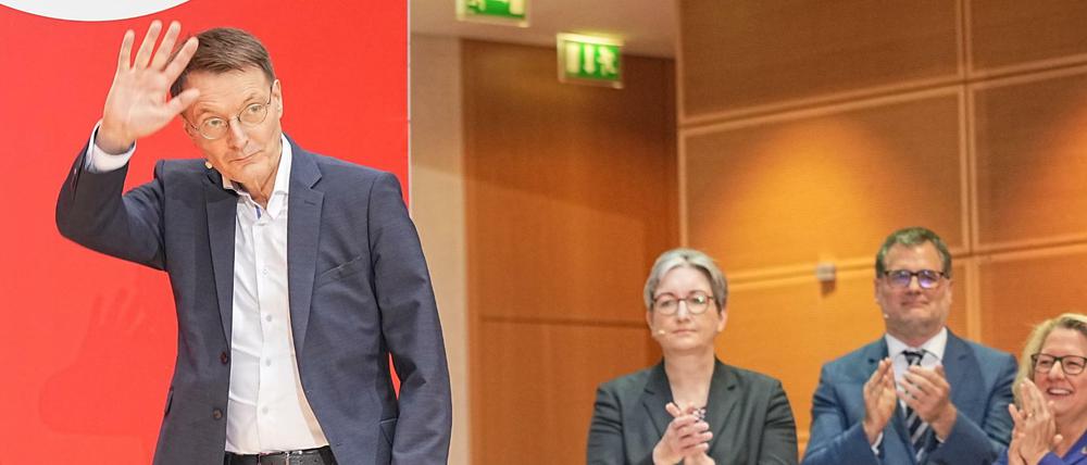 Der Neue, den alle kennen: Karl Lauterbach (SPD) ist designierter Bundesminister für Gesundheit. 